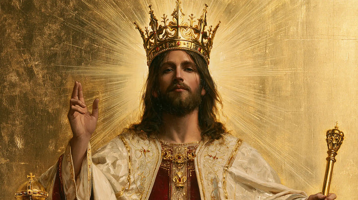 Jesus the King - Sacred Gold · Landscape n° 7
