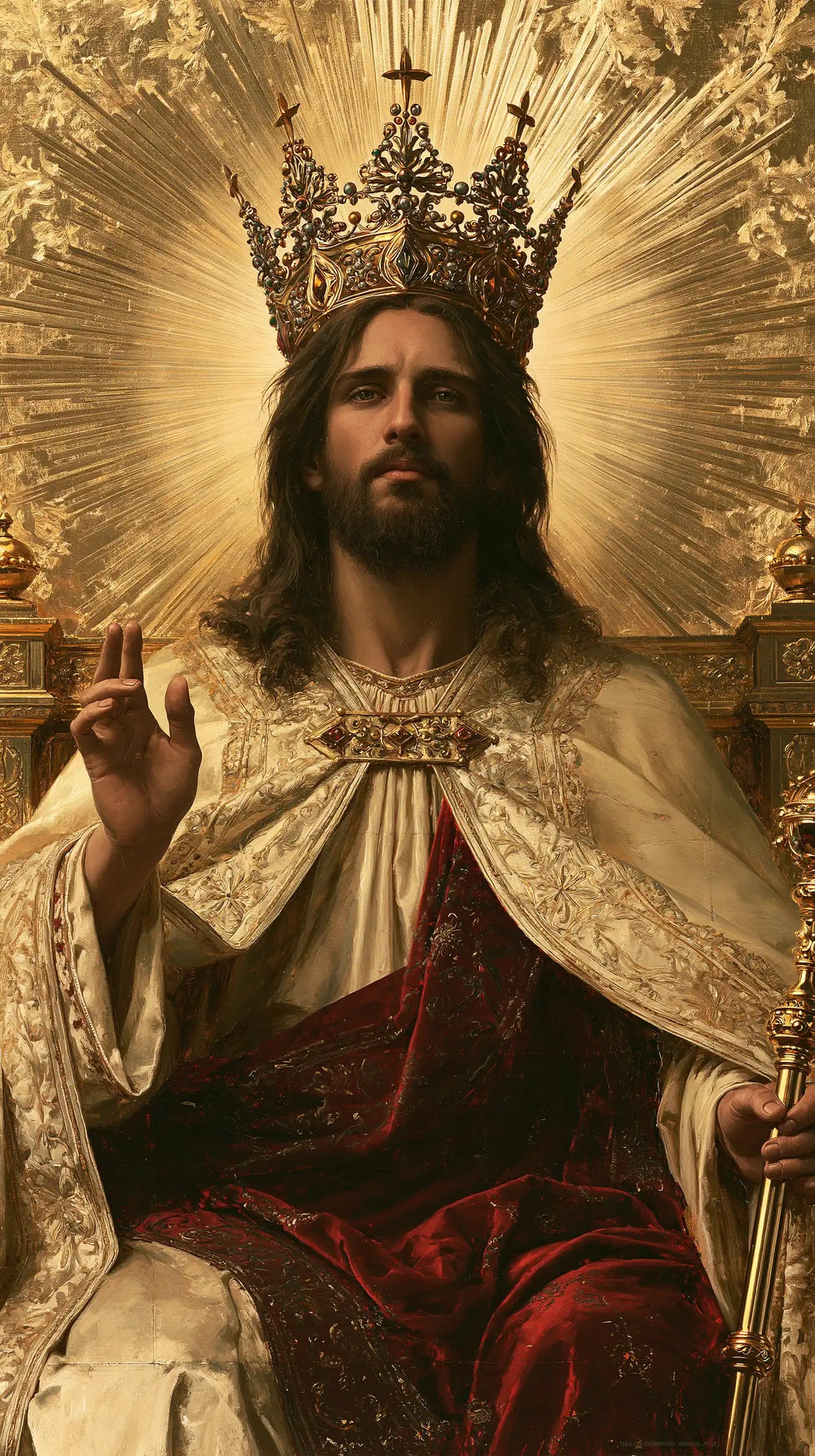 Jesus the King — The Sign in the Shadows of Brocade