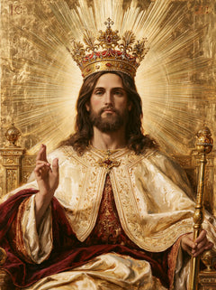 Jesus the King — Repose in the Chiselled Sun
