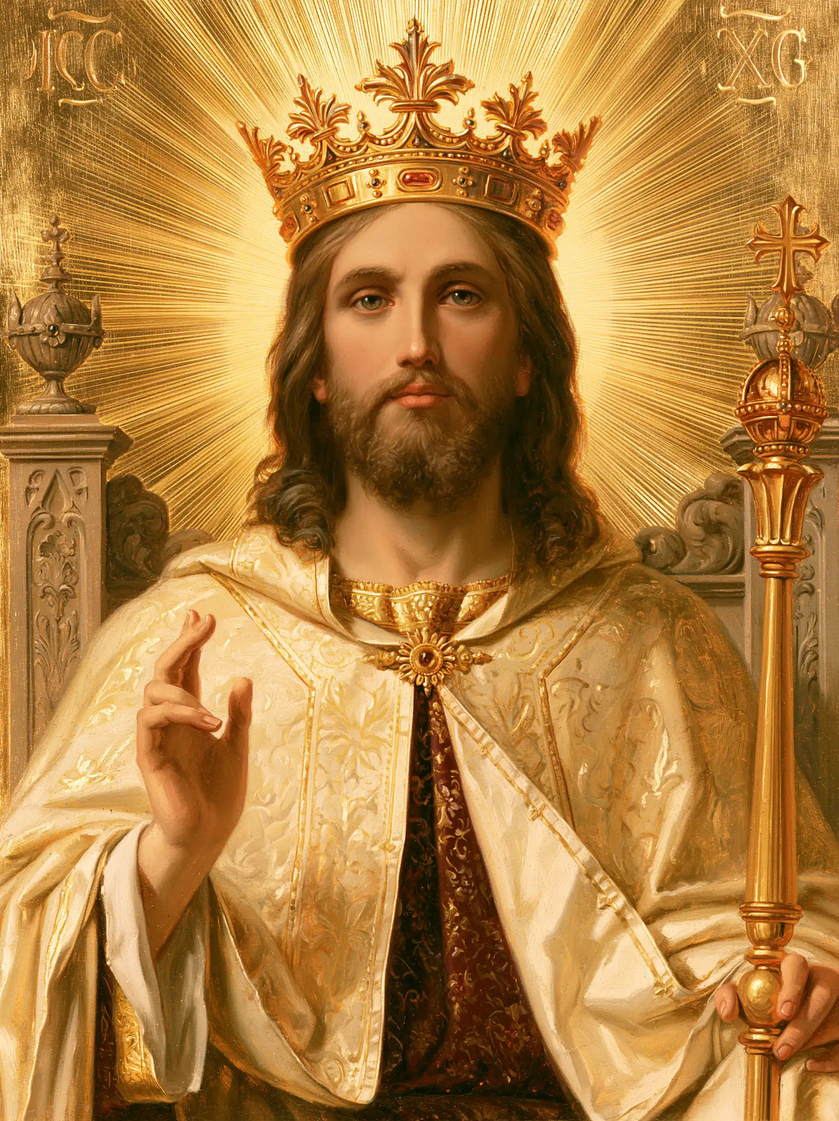Jesus the King — The Sceptre in the Radiance of the Gaze