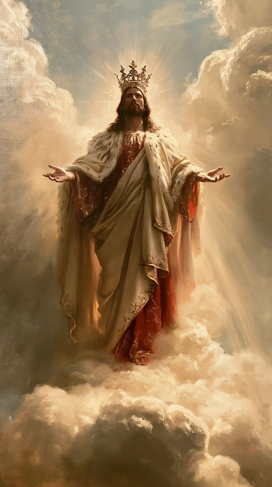 Jesus the King - Sacred Monumental View · Portrait n° 1