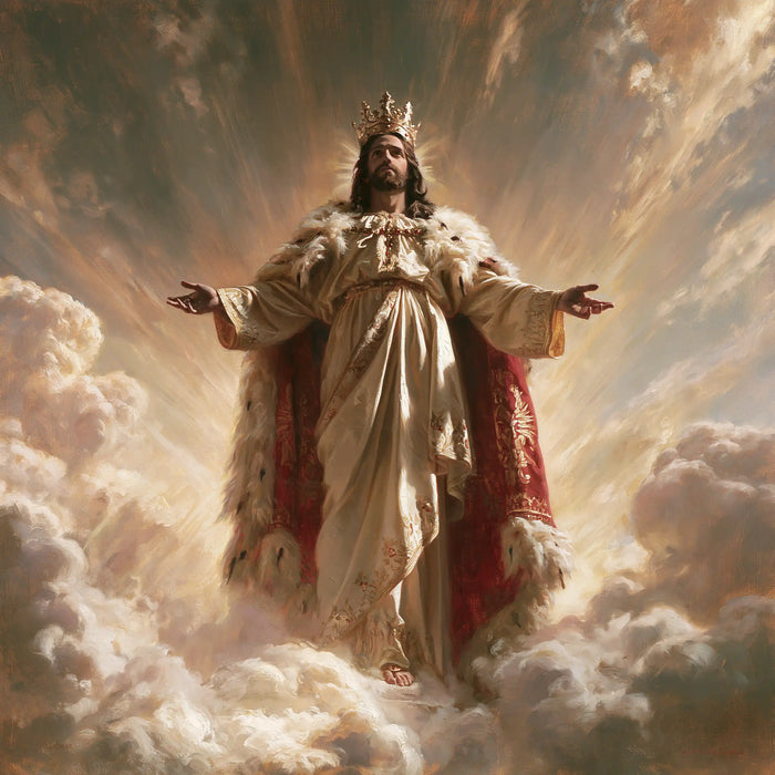 Jesus the King - Sacred Monumental View · Square n° 1