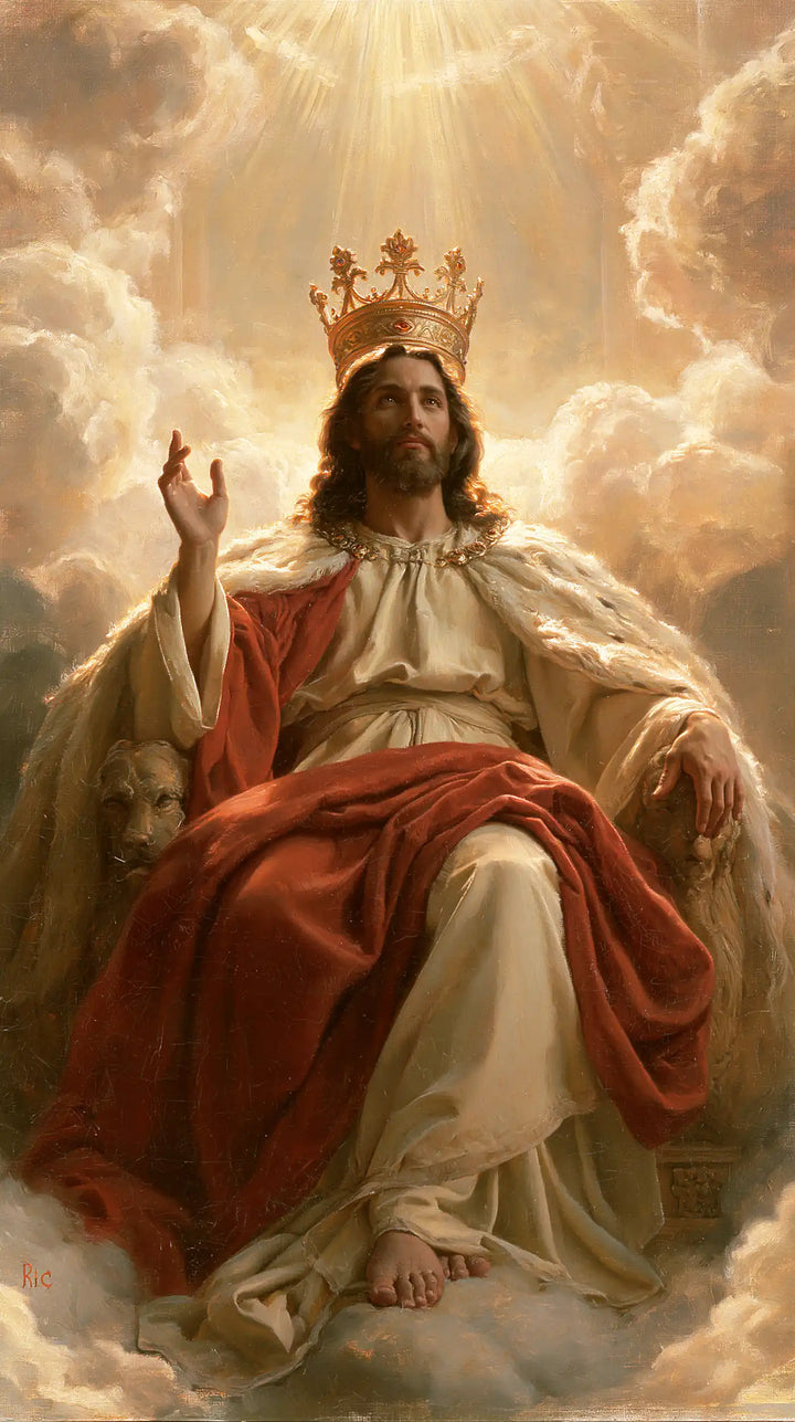 Jesus the King - Sacred Royal Majesty · Portrait n° 6