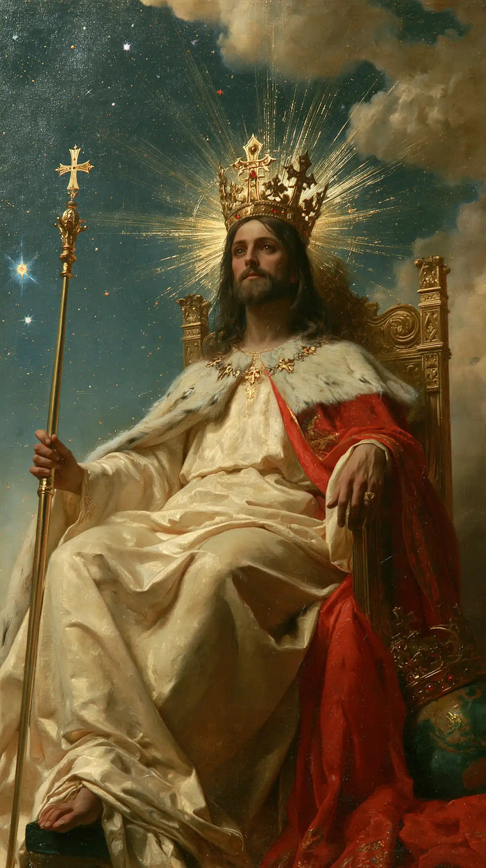 Jesus the King - Symbolist · Portrait n° 2