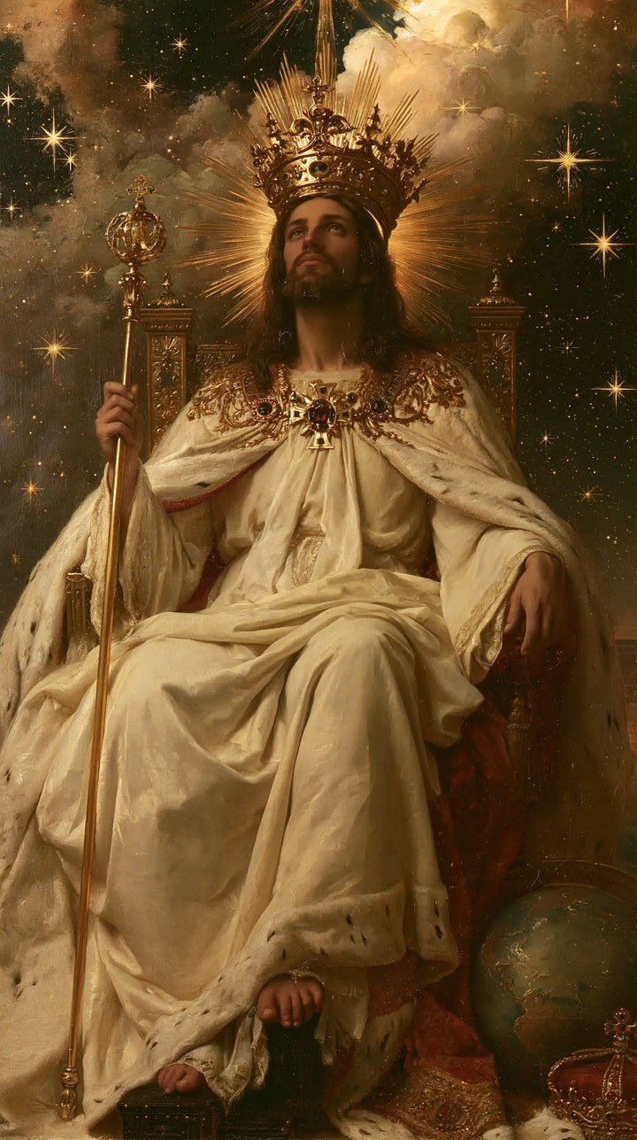 Jesus the King - Symbolist · Portrait n° 6