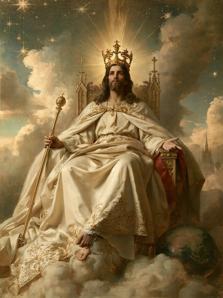 Jesus the King - Symbolist · Portrait n° 9