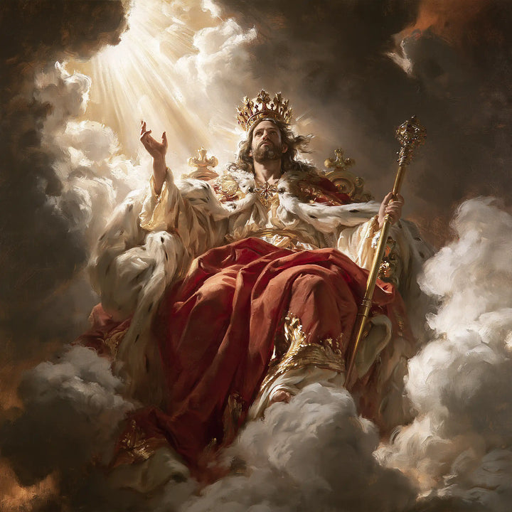 Jesus the King - Theatrical Baroque · Square n° 4