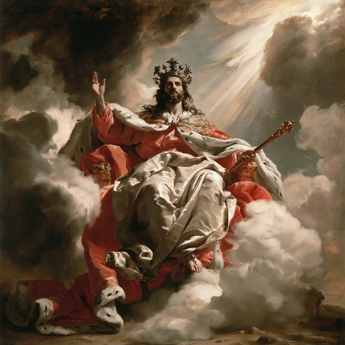 Jesus the King — The Last Gleam Upon the Royal Mantle