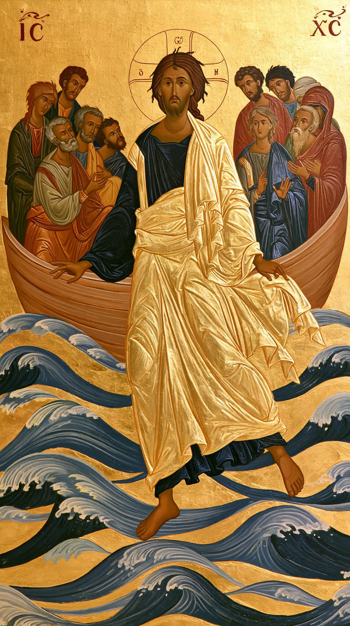 Jesus Walking on Water — The Ivory Step upon Sea Ribbons