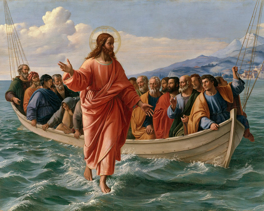 Jesus Walking on Water - Florentine Renaissance · Landscape n° 10