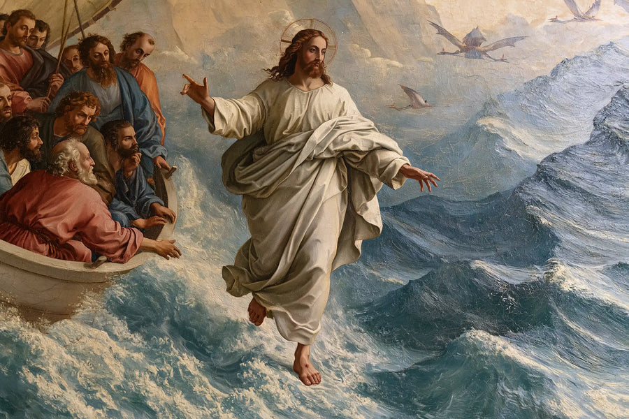 Jesus Walking on Water - Florentine Renaissance · Landscape n° 16