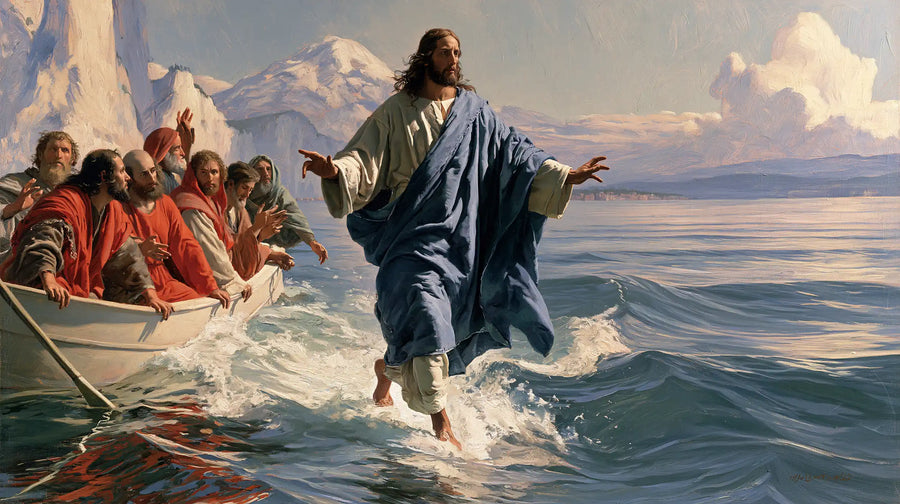 Jesus Walking on Water - Florentine Renaissance · Landscape n° 19