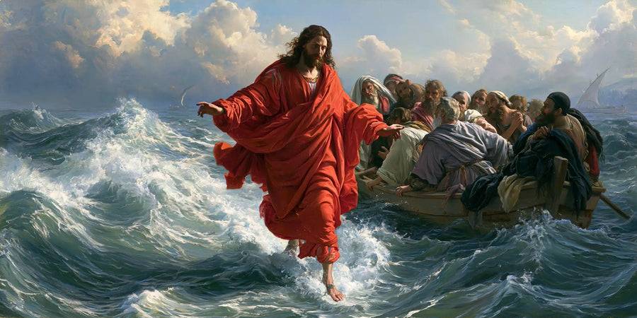 Jesus Walking on Water - Florentine Renaissance · Landscape n° 26