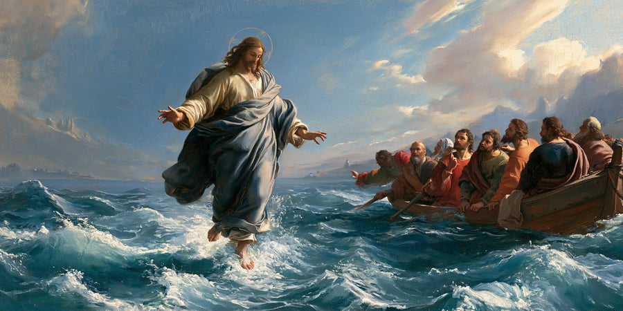 Jesus Walking on Water - Florentine Renaissance · Landscape n° 27