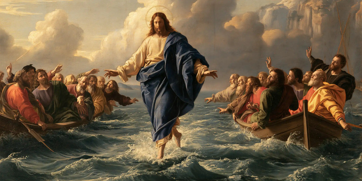 Jesus Walking on Water - Florentine Renaissance · Landscape n° 30
