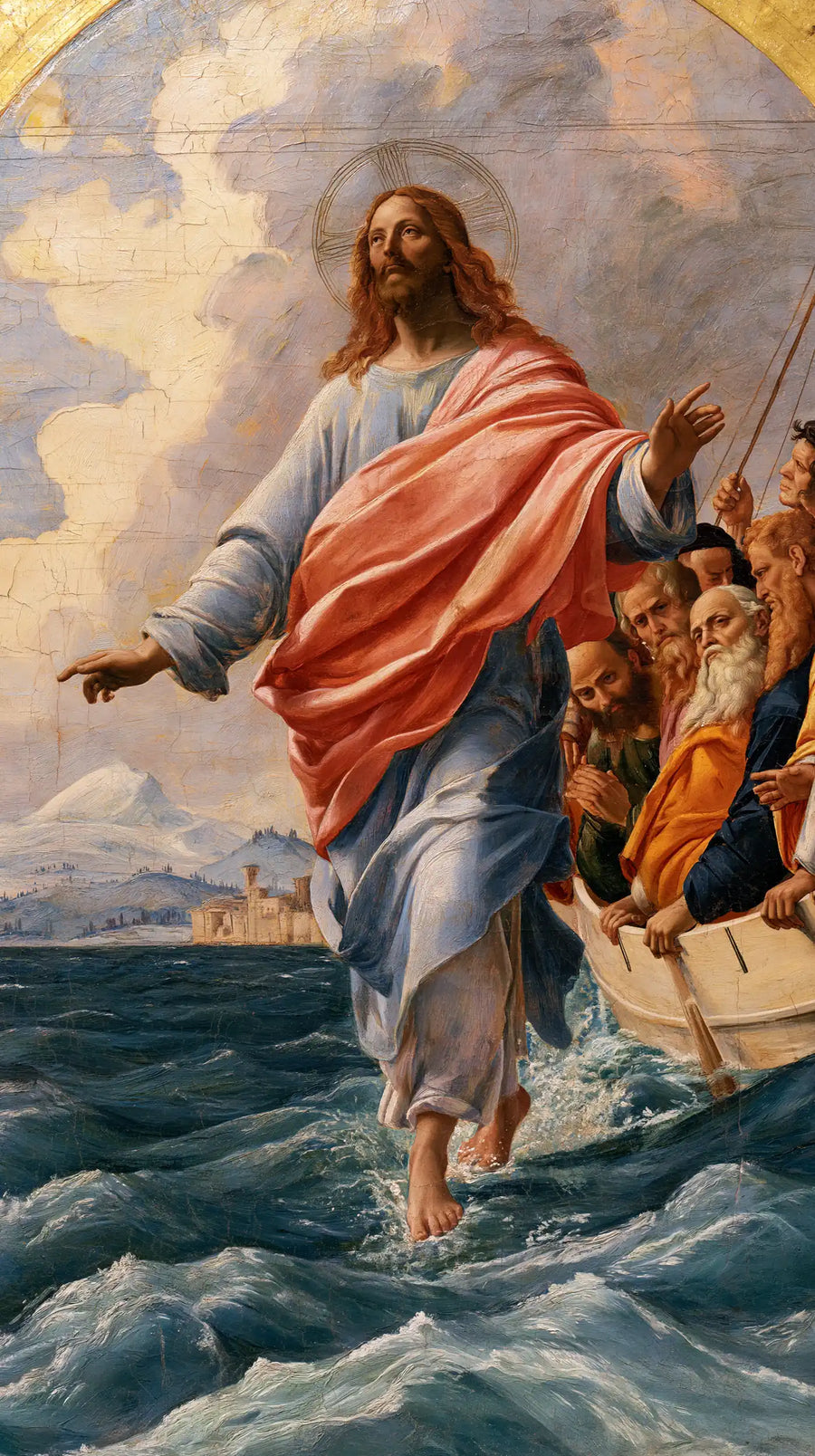 Jesus Walking on Water - Florentine Renaissance · Portrait n° 11