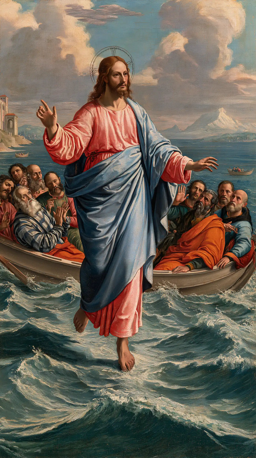 Jesus Walking on Water - Florentine Renaissance · Portrait n° 13