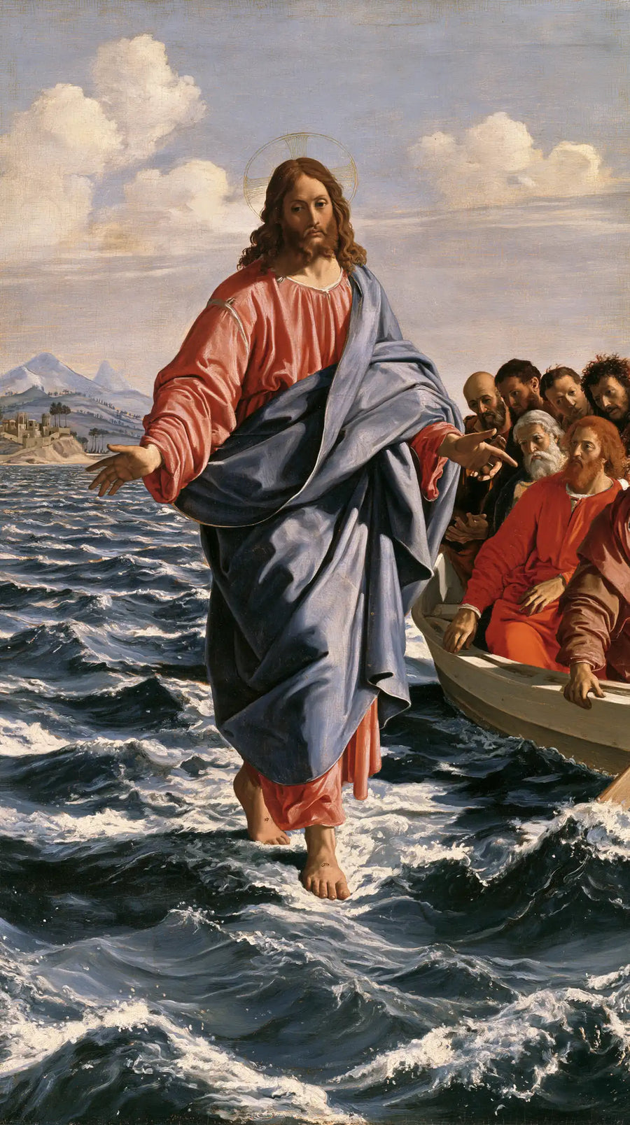 Jesus Walking on Water - Florentine Renaissance · Portrait n° 25