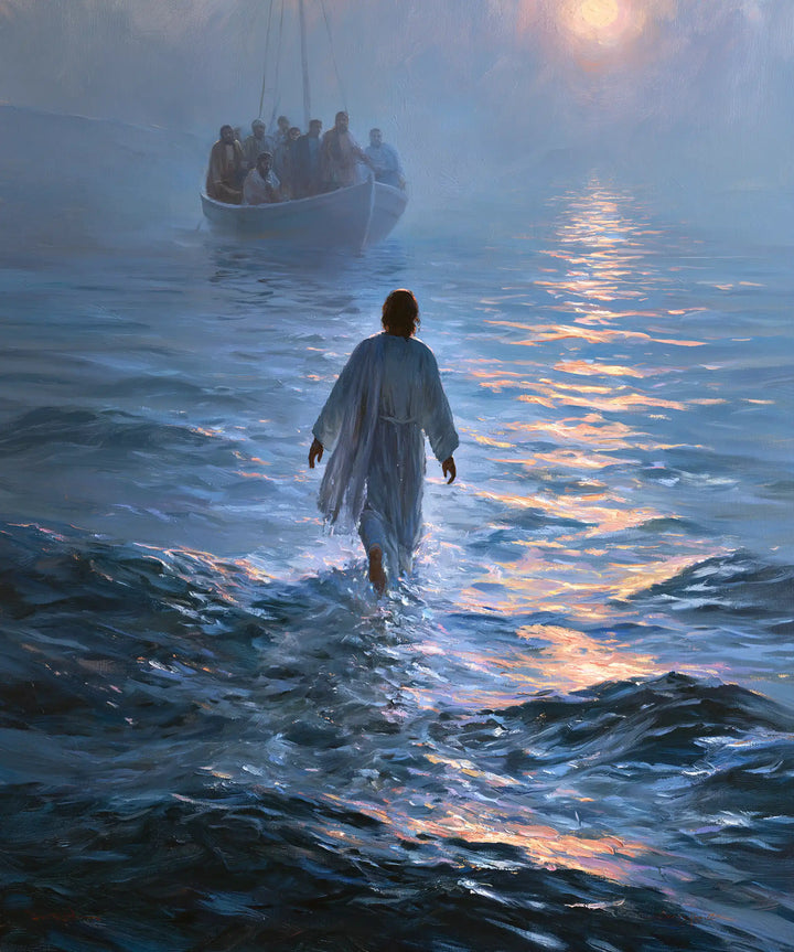 Jesus Walking on Water - Impressionist · Portrait n° 31