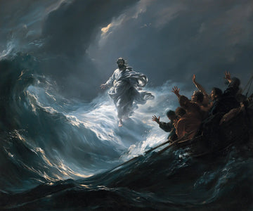 Jesus Walking on Water - Theatrical Baroque · Landscape n° 5