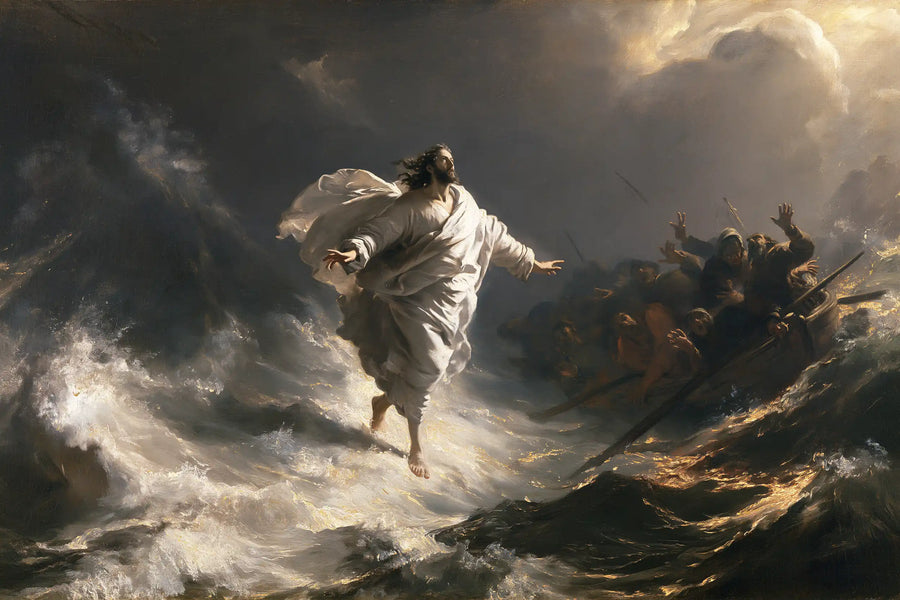 Jesus Walking on Water - Theatrical Baroque · Landscape n° 18