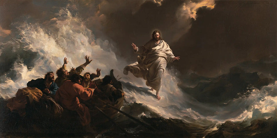 Jesus Walking on Water - Theatrical Baroque · Landscape n° 32