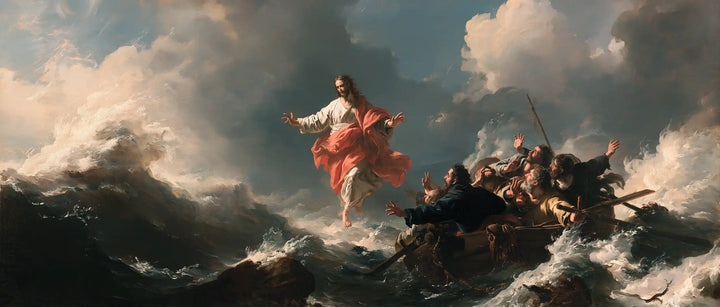 Jesus Walking on Water — The Red Breath upon the Sea