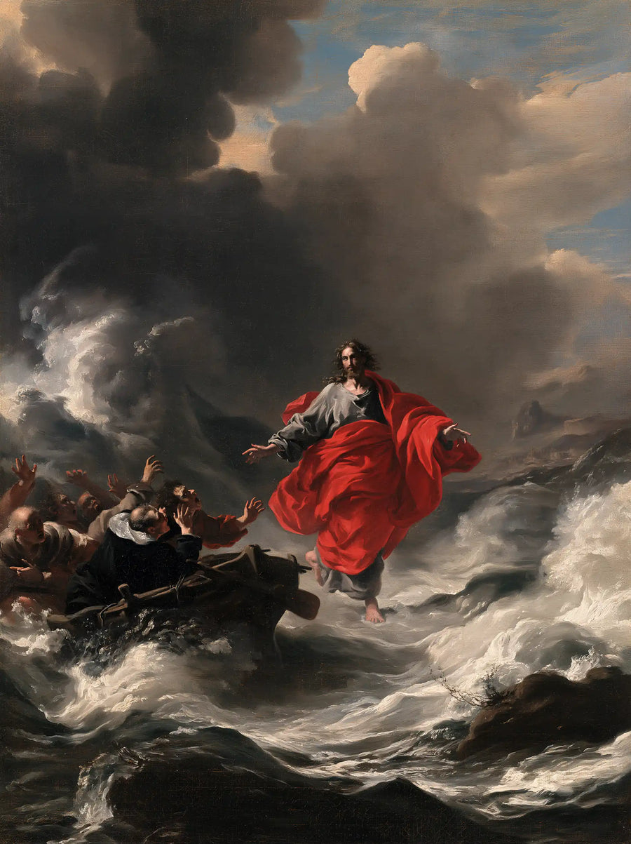 Jesus Walking on Water - Theatrical Baroque · Portrait n° 11