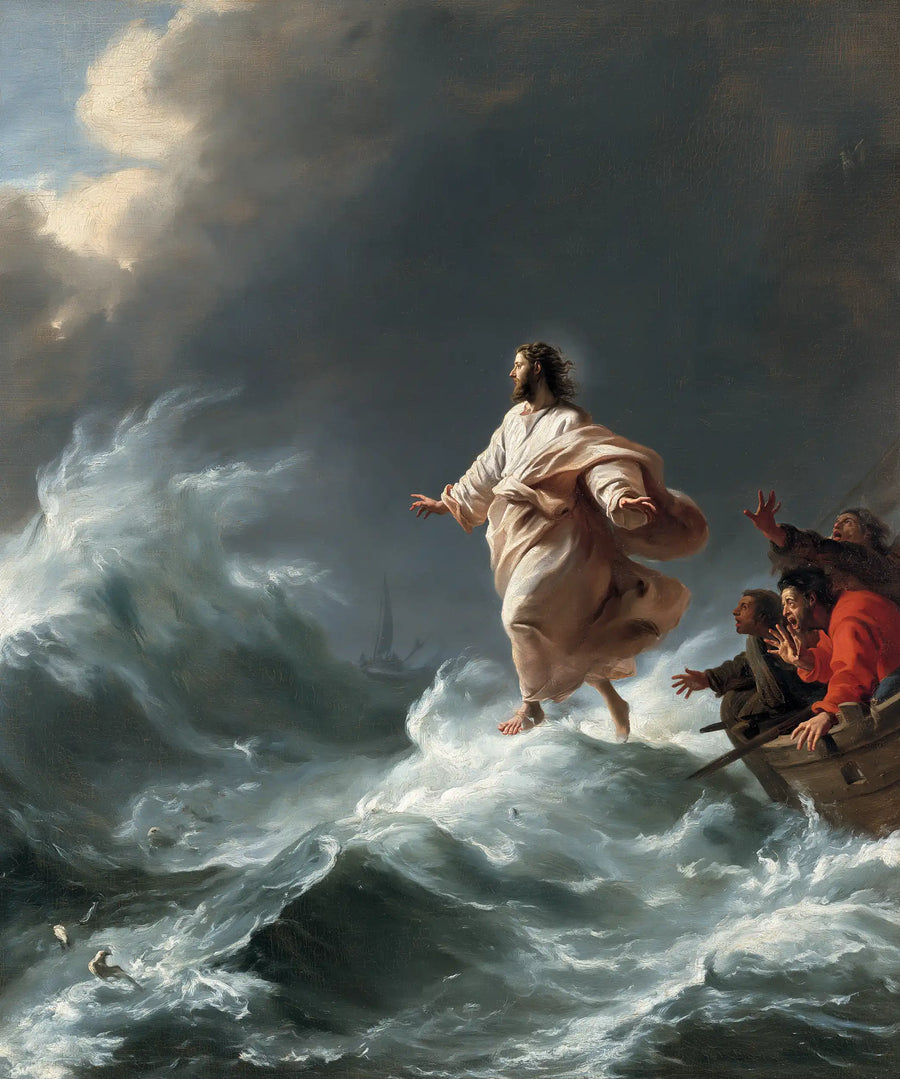 Jesus Walking on Water - Theatrical Baroque · Portrait n° 17