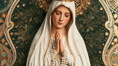 Our Lady of Fatima – Sacred Art Nouveau · Landscape no. 9