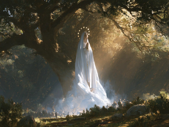 Our Lady of Fatima – Expressionist · Landscape no. 2