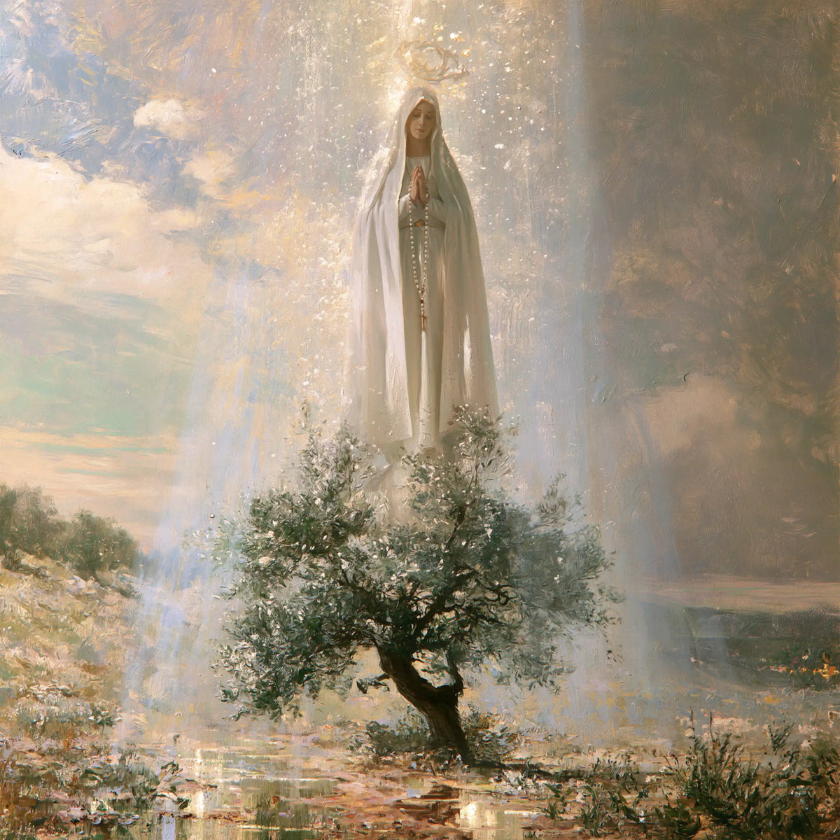 Our Lady of Fatima – Impressionist · Square no. 6