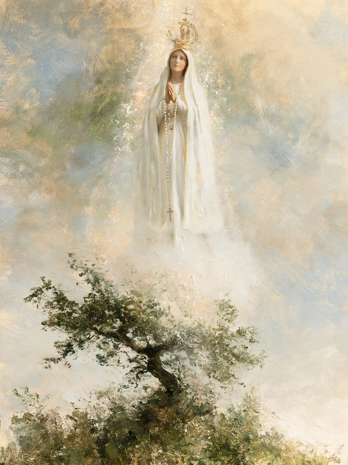 Our Lady of Fatima – Impressionist · Portrait no. 13