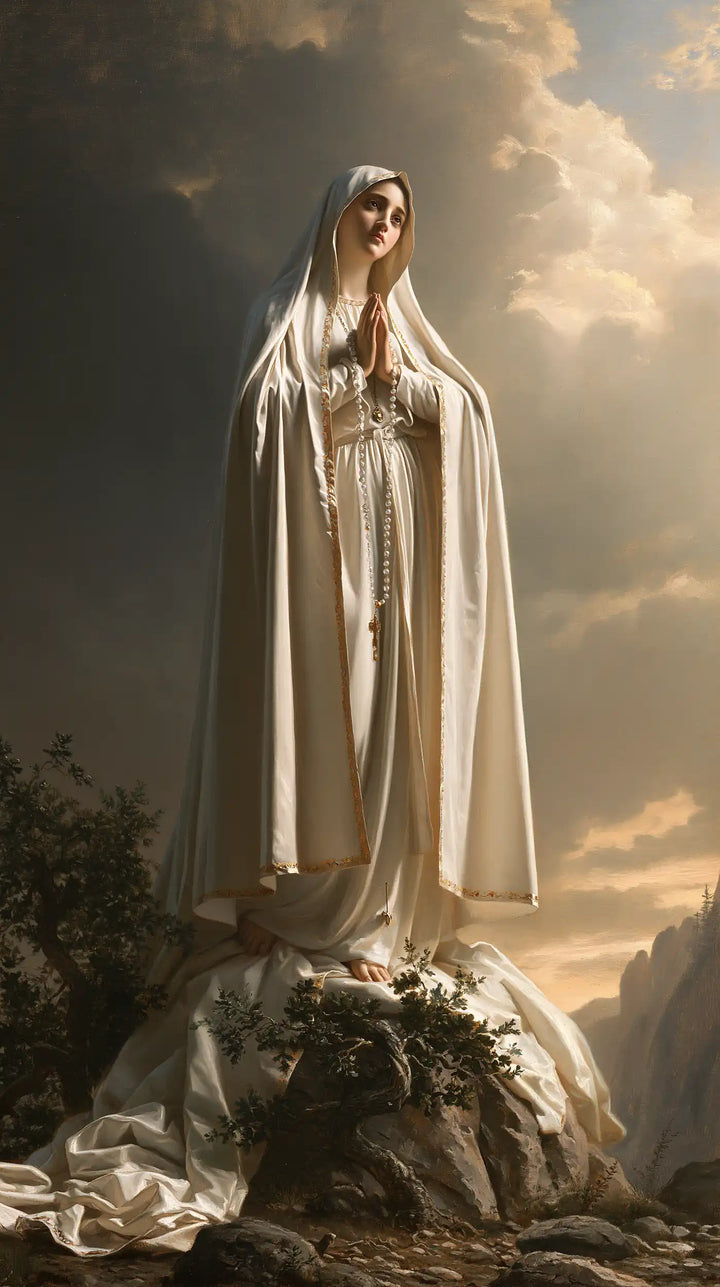 Our Lady of Fatima – Florentine Renaissance · Portrait no. 5