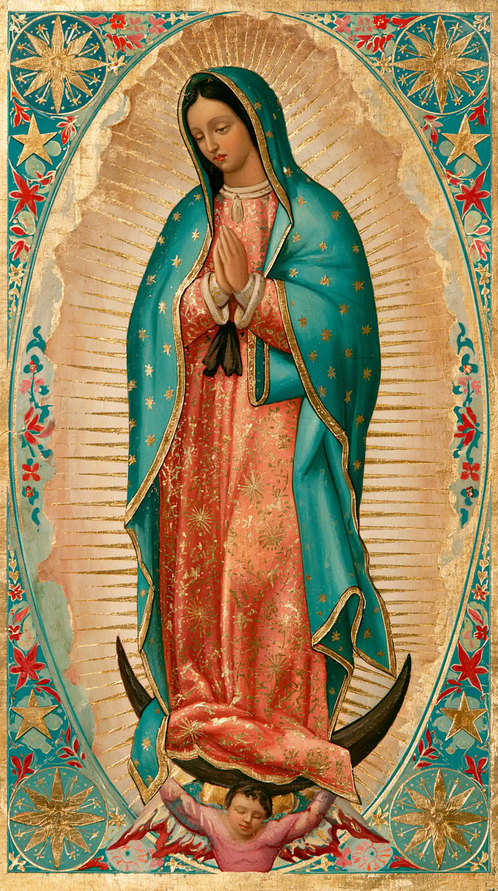 Our Lady of Guadalupe – Sacred Art Nouveau · Portrait no. 4
