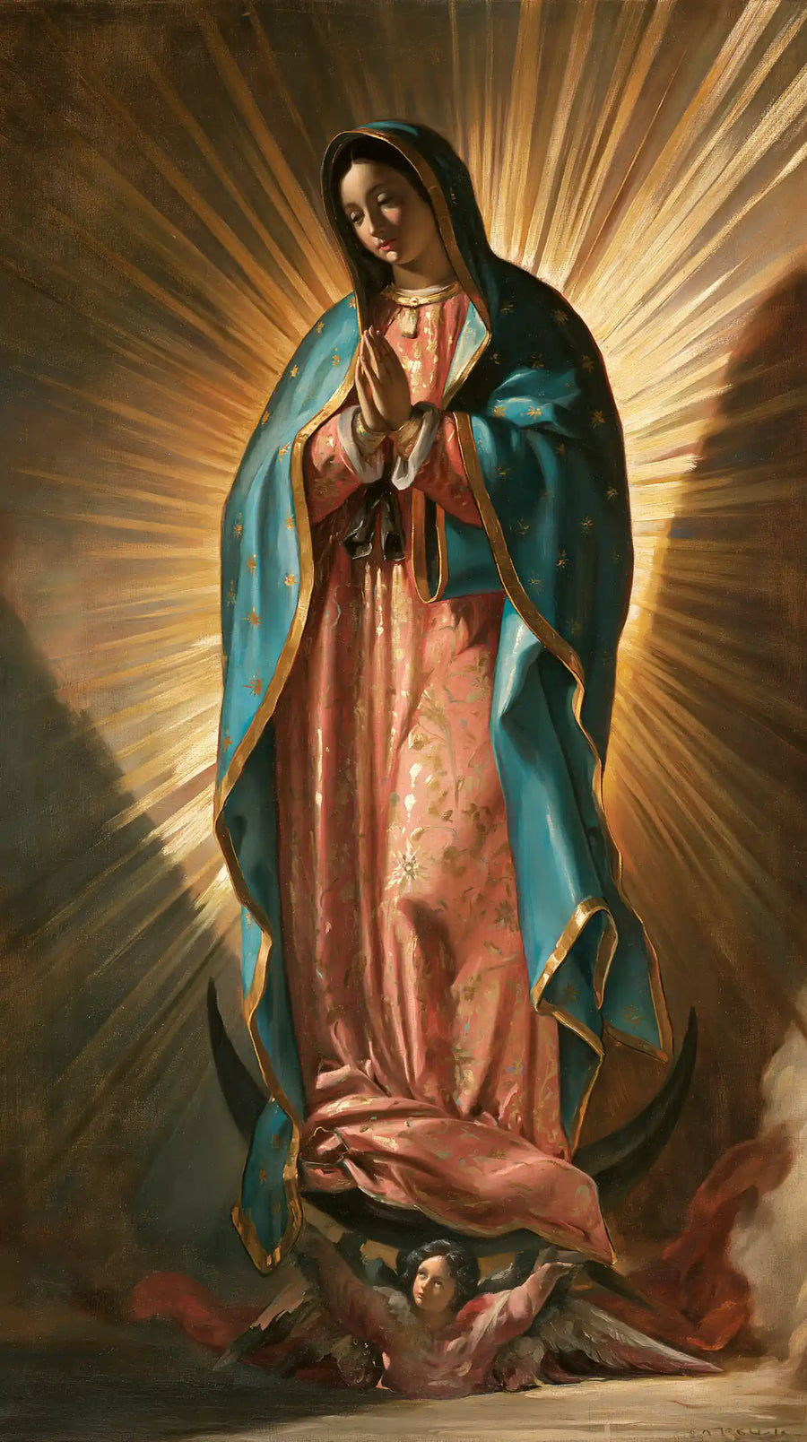 Our Lady of Guadalupe – Theatrical Baroque · Portrait no. 1