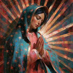 Our Lady of Guadalupe – Expressionist · Square no. 3