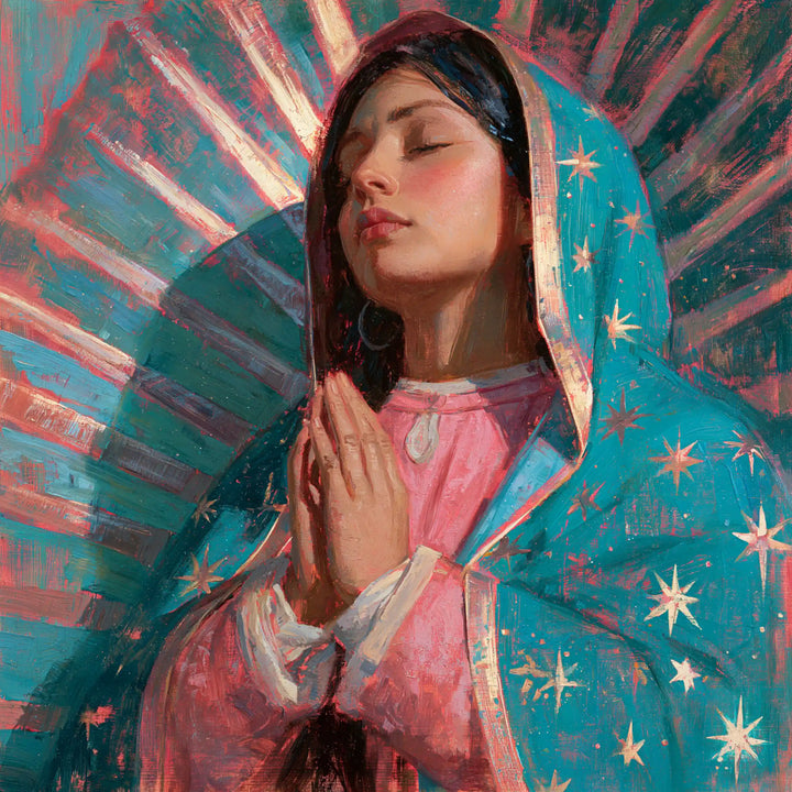 Our Lady of Guadalupe – Expressionist · Square no. 4