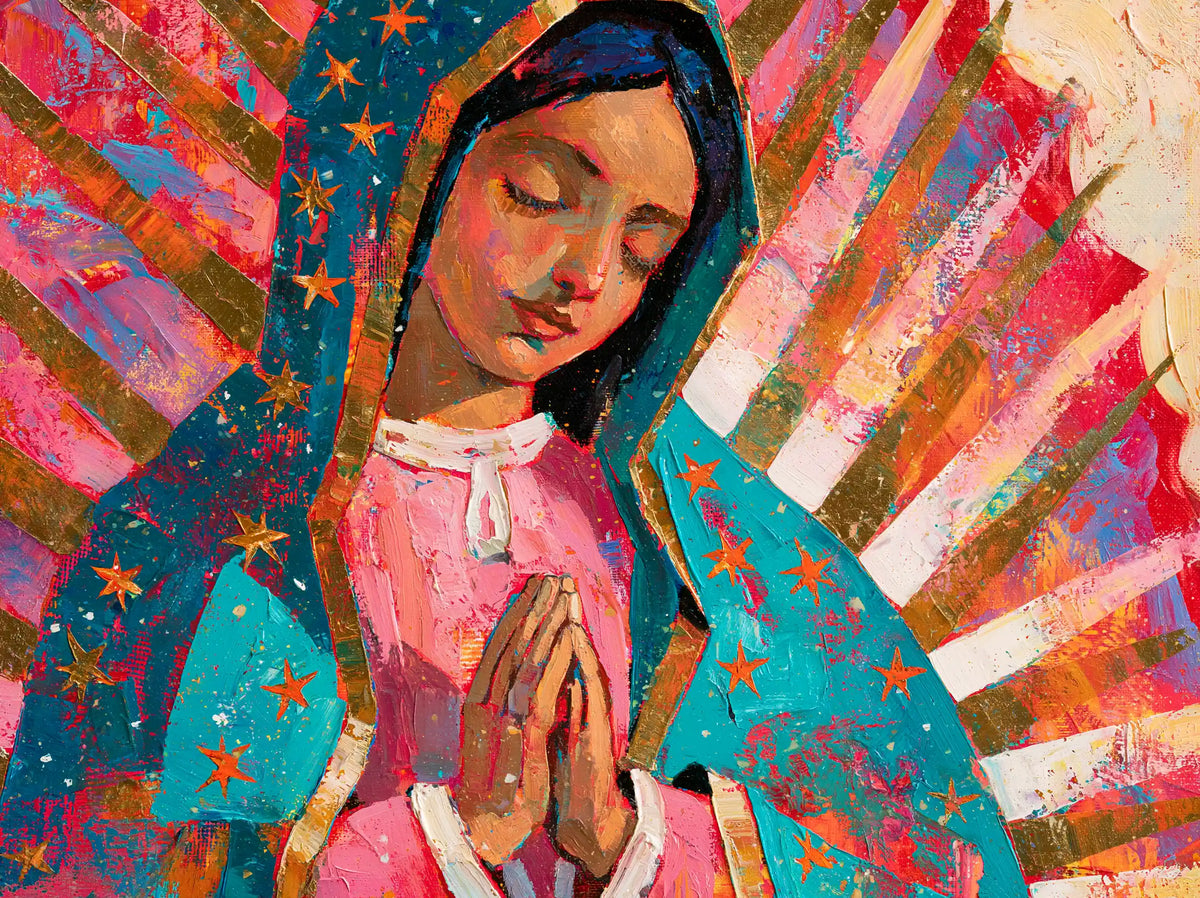Our Lady of Guadalupe – Expressionist · Landscape no. 1