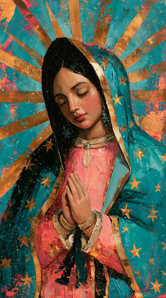 Our Lady of Guadalupe – Expressionist · Portrait no. 7