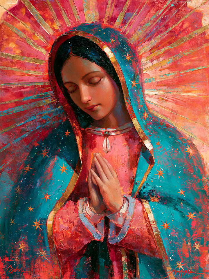 Our Lady of Guadalupe – Expressionist · Portrait no. 12