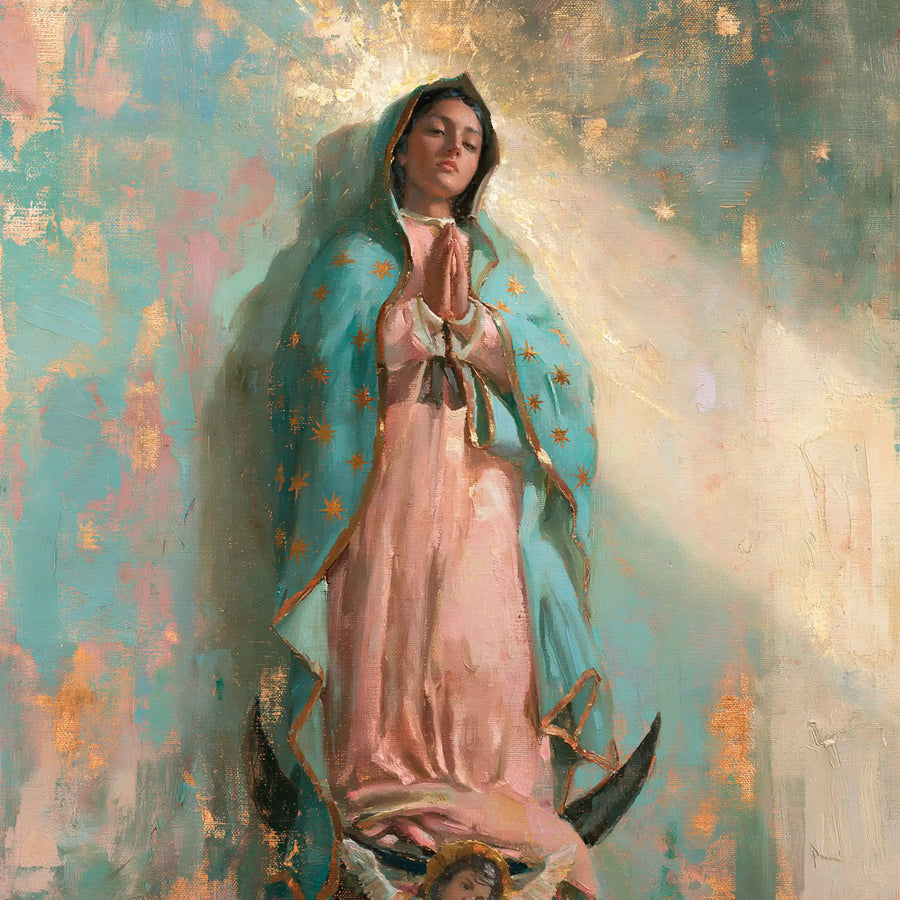Our Lady of Guadalupe – Impressionist · Square no. 2