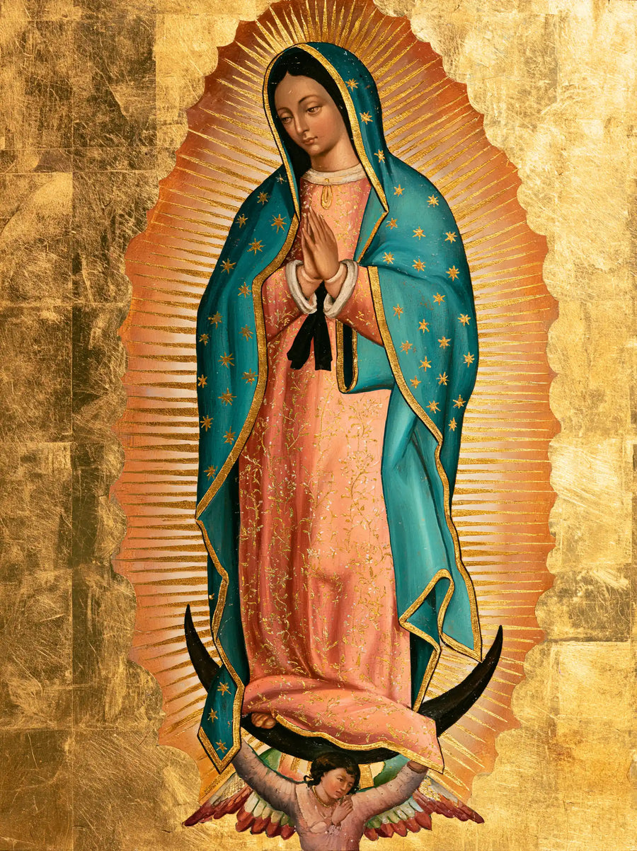 Our Lady of Guadalupe – Sacred Gold · Portrait no. 3
