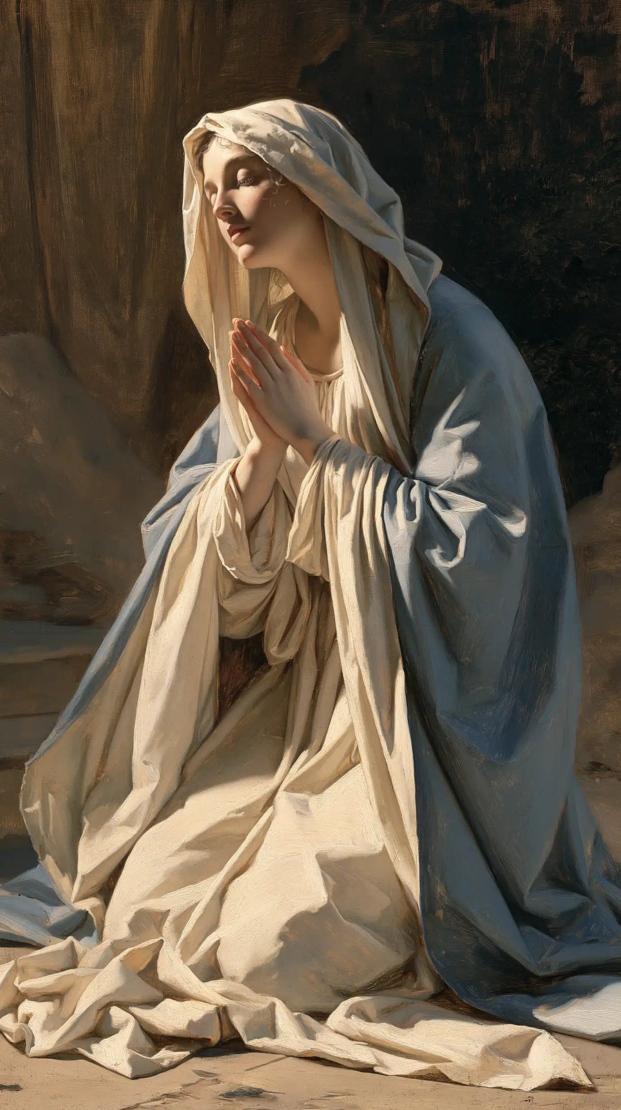 Virgin Mary in Prayer - Florentine Renaissance · Portrait n° 1