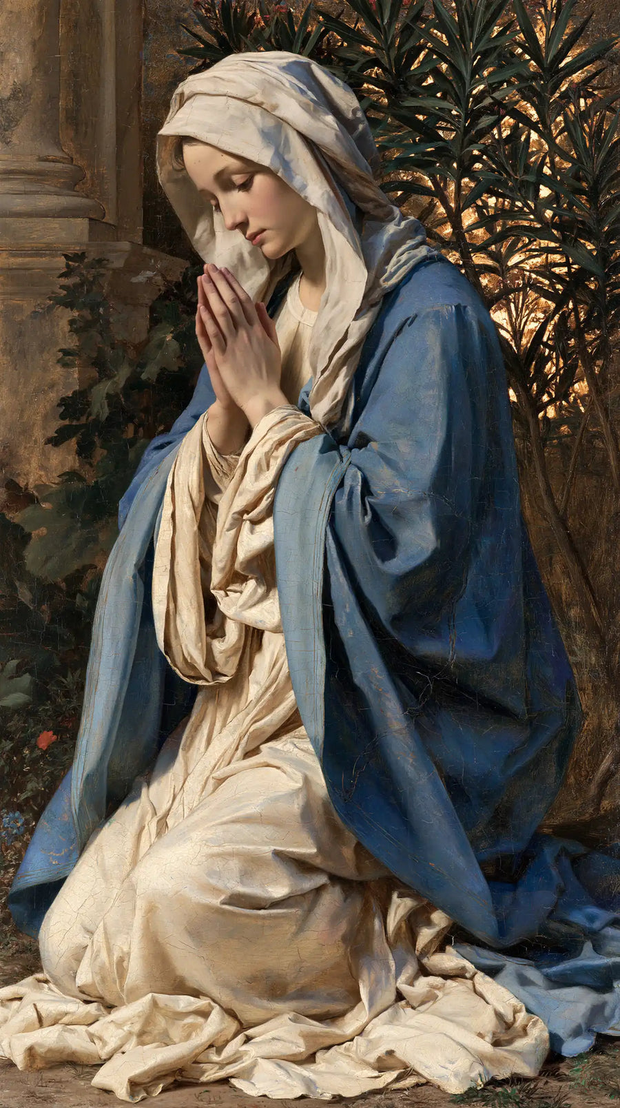 Virgin Mary in Prayer - Florentine Renaissance · Portrait n° 2