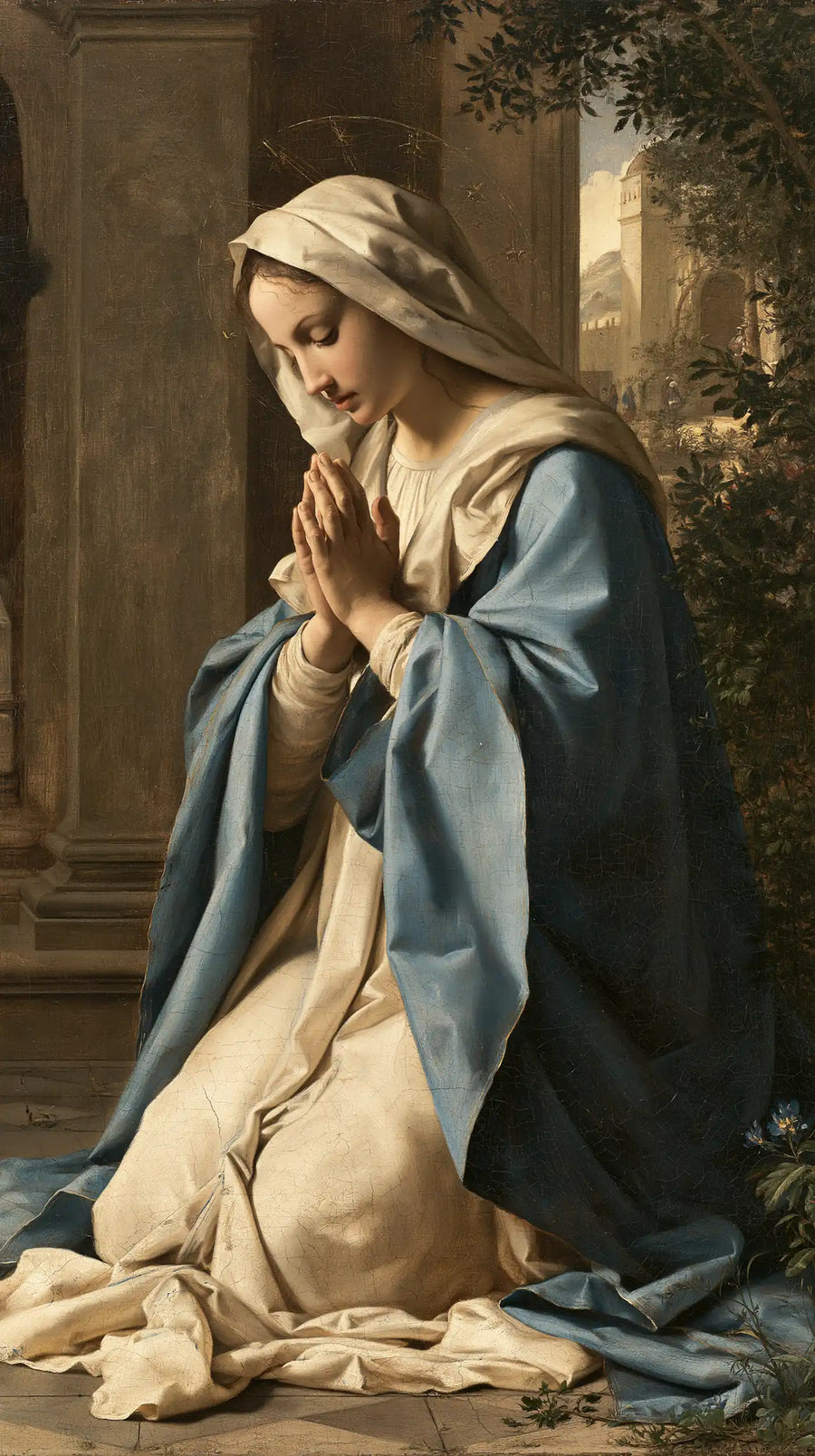 Virgin Mary in Prayer - Florentine Renaissance · Portrait n° 3