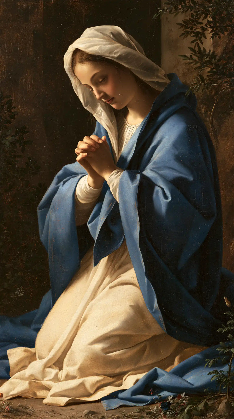 Virgin Mary in Prayer - Florentine Renaissance · Portrait n° 13