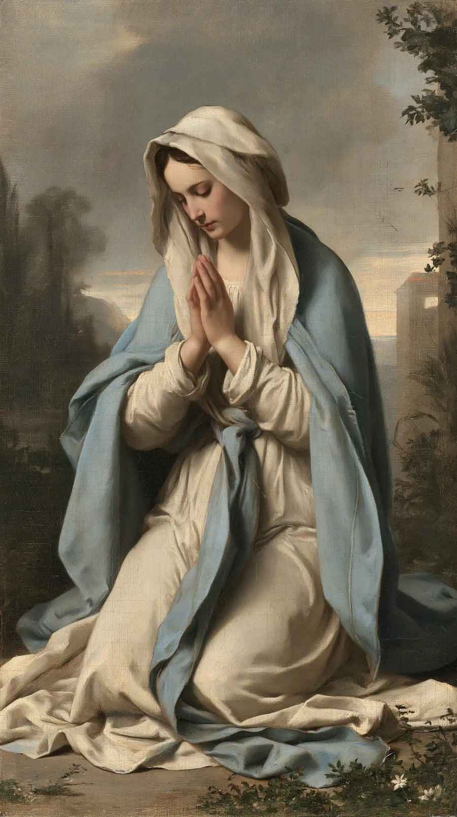 Virgin Mary in Prayer - Florentine Renaissance · Portrait n° 16