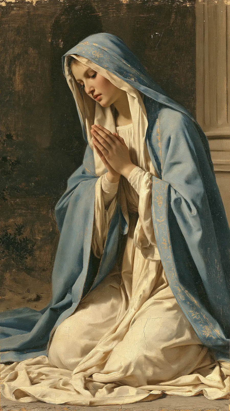 Virgin Mary in Prayer - Florentine Renaissance · Portrait n° 27