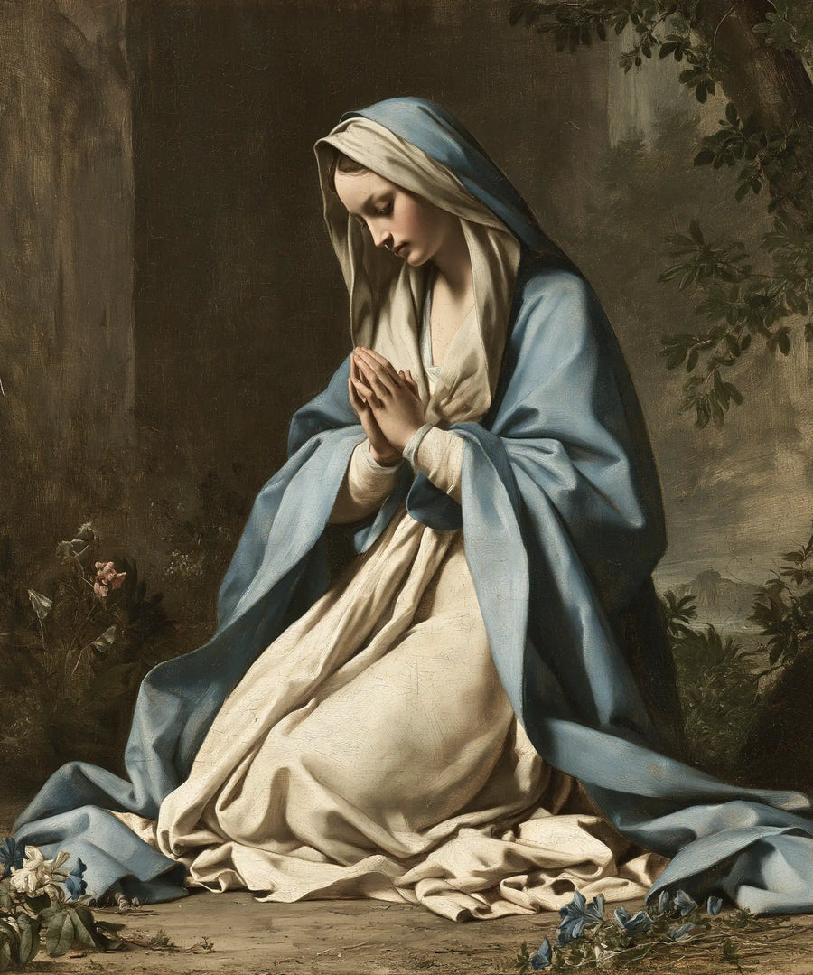 Virgin Mary in Prayer - Florentine Renaissance · Portrait n° 41